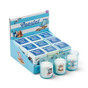 Coastal Votive Scented Candle
