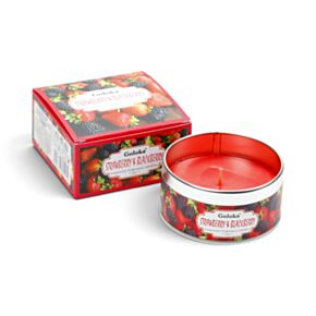 Goloka Strawberry & Blackberry Wax Candle Tin