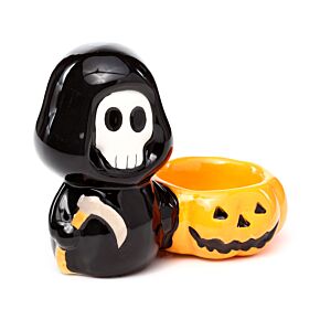 Ceramic Skull Boy Tea Light Candle Holder Ceramic Skull Boy Tea Light Candle Holder