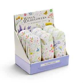 Glasses/Sunglasses Case Jan Pashley Wings & Wildflowers