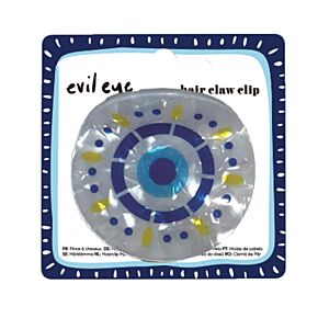 Round Eye Oval Hair Claw Clip