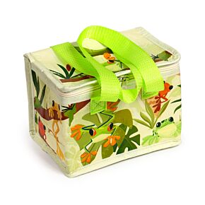 RPET Cool Bag Lunch Bag Tropical Frogs RPET Cool Bag Lunch Bag Tropical Frogs