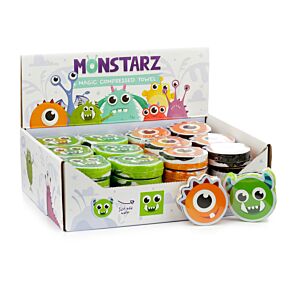 Monstarz Monster Compressed Travel Towel Monstarz Monster Compressed Travel Towel