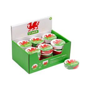 Welsh Dragon Wales (Cymru) Compressed Travel Towel