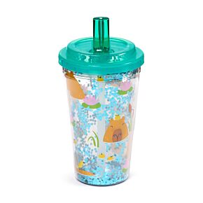Shatterproof Capybara Double Walled Cup & Straw Shatterproof Capybara Double Walled Cup & Straw