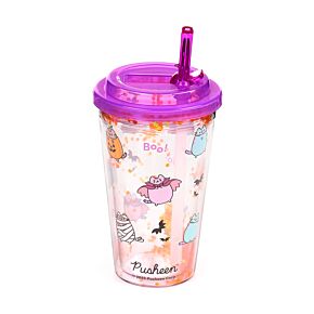 Pusheen the Cat Halloween Double Walled Cup & Straw Pusheen the Cat Halloween Double Walled Cup & Straw
