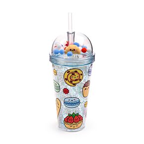 Foodiemals Boulangerie Double Walled Cup & Straw with Charms Foodiemals Boulangerie Double Walled Cup & Straw with Charms