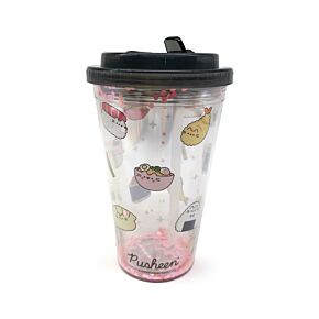 Shatterproof Pusheen the Cat Sushi Club Double Walled Cup & Straw Shatterproof Pusheen the Cat Sushi Club Double Walled Cup & Straw