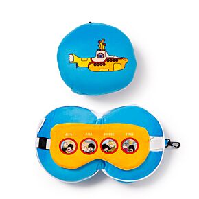 Relaxeazzz The Beatles Yellow Submarine Plush Travel Pillow & Eye Mask Relaxeazzz The Beatles Yellow Submarine Plush Travel Pillow & Eye Mask
