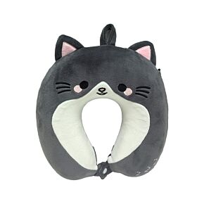 Relaxeazzz Adoramals Smudge the Cat Plush Kids Memory Foam Travel Pillow Relaxeazzz Adoramals Smudge the Cat Plush Kids Memory Foam Travel Pillow