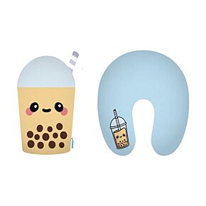 Swapseazzz Foodiemals Boba the Bubble Tea 2-in-1 Plush Travel Pillow & Toy Swapseazzz Foodiemals Boba the Bubble Tea 2-in-1 Plush Travel Pillow & Toy