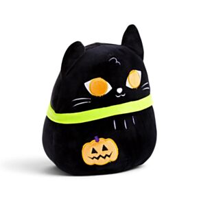 Squidglys Spooky Black Cat Plush Toy