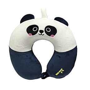 Relaxeazzz Adoramals Panda Plush Memory Foam Travel Pillow