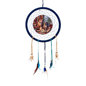 Lisa Parker Purrlock Holmes Cat Dreamcatcher 33cm
