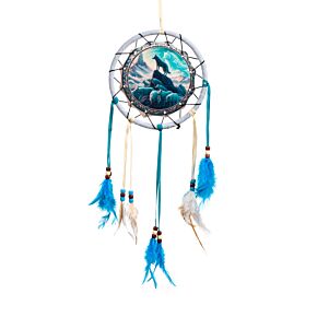 Spirit of the Wolf Pack Dreamcatcher 16cm