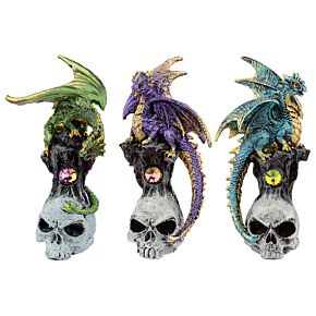 Dark Legends Gemstone Skull Dragon Dark Legends Gemstone Skull Dragon