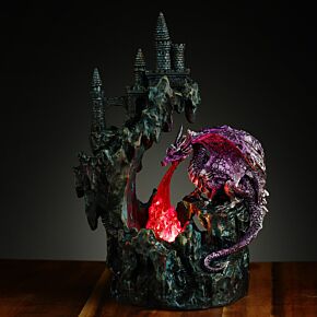Dark Legends Fire Breather LED Cliff Top Castle Dark Legends Fire Breather LED Cliff Top Castle