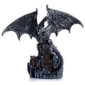Dark Legends Wings of Magic Silver Castle Guardian Dragon Dark Legends Wings of Magic Silver Castle Guardian Dragon