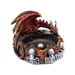 Dark Legends Ring of Fire Dragon Incense Sticks & Cone Burner