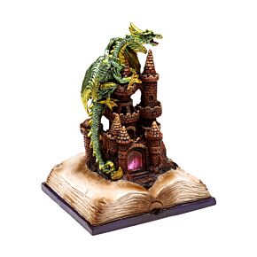 Dark Legends LED Enchanted Fairytale Castle Earth Dragon Dark Legends LED Enchanted Fairytale Castle Earth Dragon