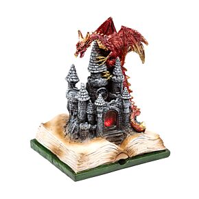 Dark Legends LED Enchanted Fairytale Castle Fire Dragon Dark Legends LED Enchanted Fairytale Castle Fire Dragon