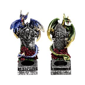 Dark Legends Guardian of the Dead Dragon Tea Light Candleholder Dark Legends Guardian of the Dead Dragon Tea Light Candleholder