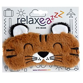 Plush Adoramals Tiger Eye Mask Plush Adoramals Tiger Eye Mask