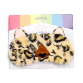 Plush Adoramals Leopard Eye Mask