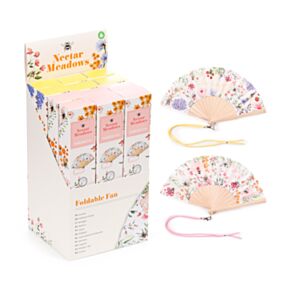 Nectar Meadows Folding Hand Fan