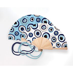 Evil Eye Folding Hand Fan Evil Eye Folding Hand Fan