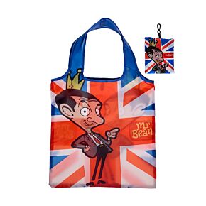 Foldable Reusable Shopping Bag Mr Bean Union Jack