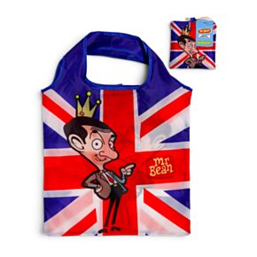Foldable Reusable Shopping Bag Mr Bean Union Jack
