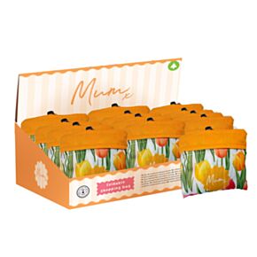 Foldable Reusable Shopping Bag Mother's Day Mum Tulip