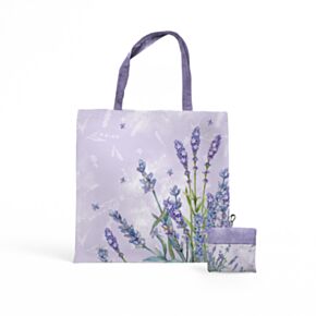 Foldable Reusable Shopping Bag Lavender