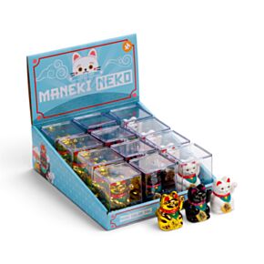 Maneki Neko Lucky Cat Waving Cat Mini Solar Pal