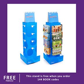 16 Hook Rotating FSDU Display Unit for Magnetic Bookmarks