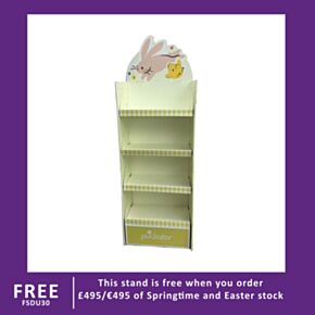 Springtime Easter 4-Shelf FSDU Display Unit