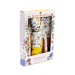 Nectar Meadows 3 Piece Trowel, Fork & Gloves Gardening Gift Set Nectar Meadows 3 Piece Trowel, Fork & Gloves Gardening Gift Set
