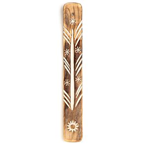 Mango Wood Sun Ashcatcher Incense Sticks Burner Mango Wood Sun Ashcatcher Incense Sticks Burner