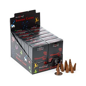 37183 Stamford Black Incense Cones Werewolfs Bite 37183 Stamford Black Incense Cones Werewolfs Bite