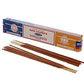 01331 Satya Nag Champa & Sandalwood Incense Sticks 01331 Satya Nag Champa & Sandalwood Incense Sticks