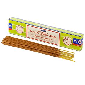 01366 Satya Tropical Lemon Grass Nag Champa Incense Sticks 01366 Satya Tropical Lemon Grass Nag Champa Incense Sticks