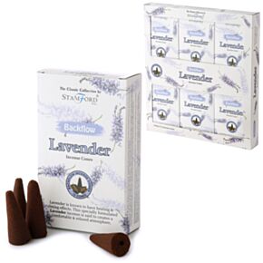 37427 Stamford Backflow Incense Cones Lavender