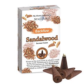 37430 Stamford Backflow Incense Cones Sandalwood 37430 Stamford Backflow Incense Cones Sandalwood