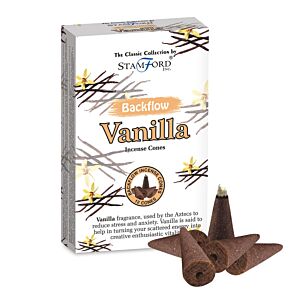 37431 Stamford Backflow Incense Cones Vanilla 37431 Stamford Backflow Incense Cones Vanilla