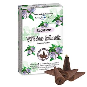 37432 Stamford Backflow Incense Cones White Musk 37432 Stamford Backflow Incense Cones White Musk