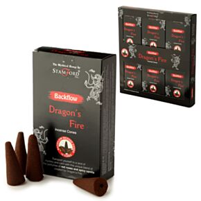 37482 Stamford Backflow Incense Cones Dragons Fire