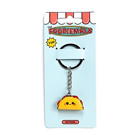 Foodiemals Frida the Taco Keyring Foodiemals Frida the Taco Keyring