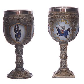 Decorative Medieval Knight Goblet Decorative Medieval Knight Goblet
