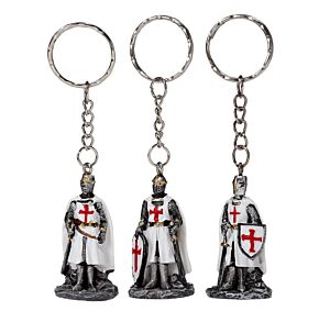 Crusader Knight Defender Keyring
